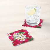 Hawaïaanse partij papier onderzetters (Insitu)