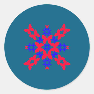 Hawaiaanse Pasen Ronde Sticker