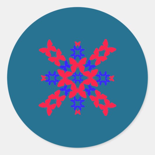 Hawaiaanse Pasen Ronde Sticker (Voorkant)