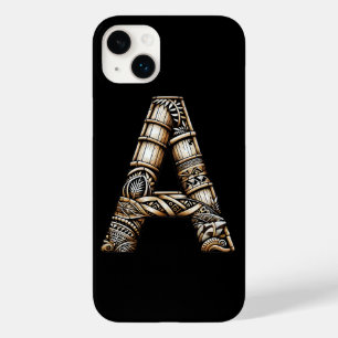 Hawaïaanse Polynesische Aloha Letter A Aangepaste Case-Mate iPhone 14 Plus Hoesje