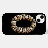 Hawaiaanse Polynesische Aloha Letter O Aangepaste  Case-Mate iPhone Case (Achterkant (horizontaal))