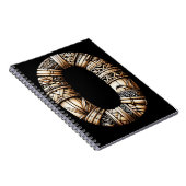 Hawaiaanse Polynesische Aloha Letter O Aangepaste Notitieboek (Rechterzijde)