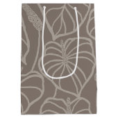 Hawaiaanse print anthurium medium cadeauzakje (Achterkant)