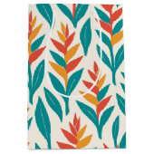 Hawaïaanse print heliconia medium cadeauzakje (Voorkant)