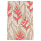 Hawaïaanse print heliconia medium cadeauzakje (Voorkant)