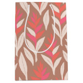Hawaïaanse print heliconia medium cadeauzakje (Voorkant)