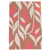 Hawaïaanse print heliconia medium cadeauzakje (Achterkant)