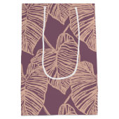 Hawaïaanse print medium cadeauzakje (Achterkant)