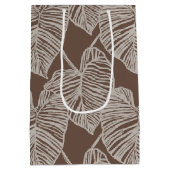 Hawaïaanse print medium cadeauzakje (Achterkant)