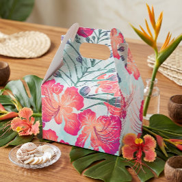 Hawaïaanse print Ohai Alii v2 patroon Bedankdoosjes