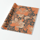 Hawaïaanse print Ohai Alii v2 patroon Wrapping Pap Cadeaupapier (Uitgerold)