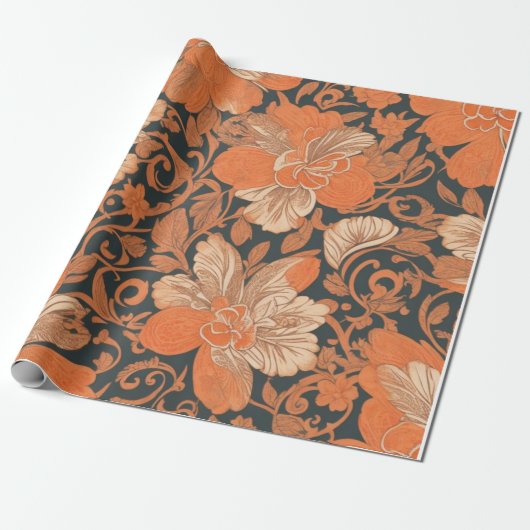 Hawaïaanse print Ohai Alii v2 patroon Wrapping Pap Cadeaupapier (Uitgerold)