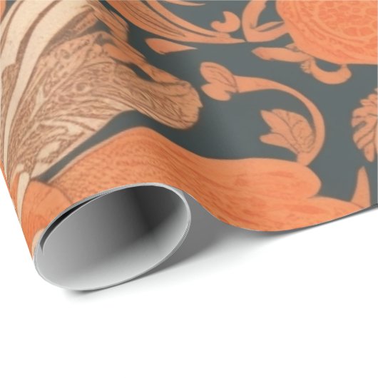 Hawaïaanse print Ohai Alii v2 patroon Wrapping Pap Cadeaupapier (Rol Hoek)