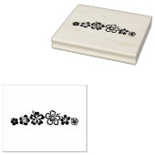 Hawaiaanse Print Rubberstempel (Gestempeld)