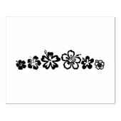 Hawaiaanse Print Rubberstempel (Afrduk)