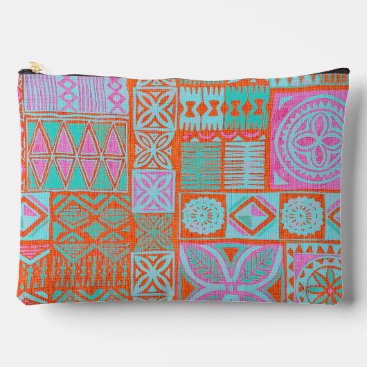Hawaiaanse print tapa etui (Voorkant)