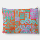 Hawaiaanse print tapa etui (Achterkant)