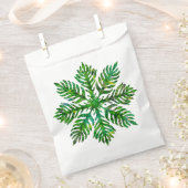 Hawaïaanse quilt Lauae varenpapier Bedankzakje (Geknipt)