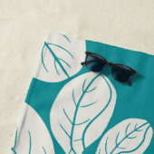 Hawaïaanse Quilt Naupaka in beige Strandlaken (In situ)