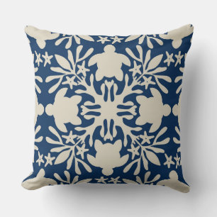 Hawaiaanse quilt zee schildpad honu werkkussen kussen
