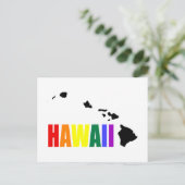 Hawaïaanse regenboog 2 briefkaart (Staand voorkant)