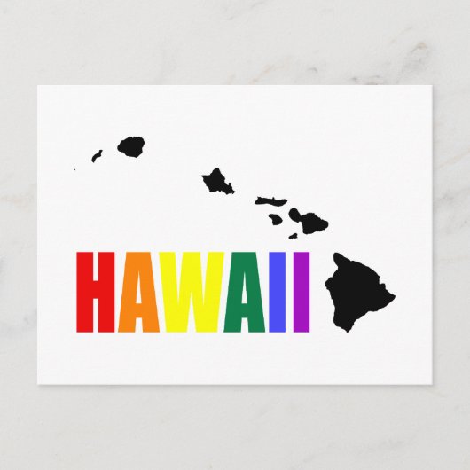 Hawaïaanse regenboog 2 briefkaart (Voorkant)