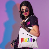 Hawaïaanse regenboog 2 tote bag
