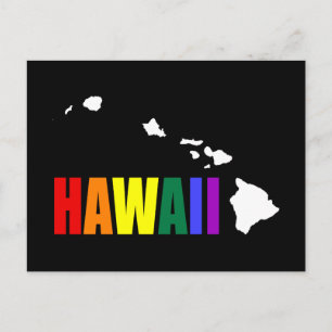 Hawaïaanse regenboog 3 briefkaart