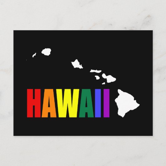 Hawaïaanse regenboog 3 briefkaart (Voorkant)