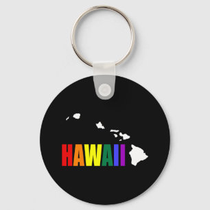 Hawaïaanse regenboog 3 sleutelhanger