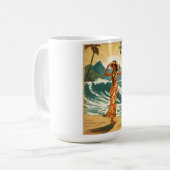  Hawaïaanse reizen Honolulu Mid-Pacific Koffiemok (Voorkant links)