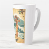 Hawaïaanse reizen Honolulu Mid-Pacific Latte Mok (Rechterhoek)