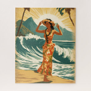 Hawaïaanse reizen Honolulu Mid-Pacific Legpuzzel