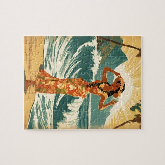  Hawaïaanse reizen Honolulu Mid-Pacific Legpuzzel (Horizontaal)