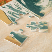  Hawaïaanse reizen Honolulu Mid-Pacific Legpuzzel (Zijkant)