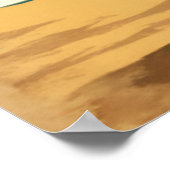 Hawaïaanse reizen Honolulu Mid-Pacific Poster (Hoek)