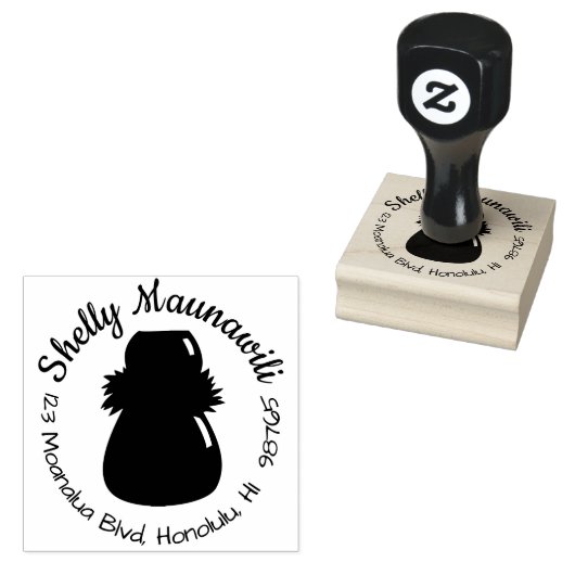 Hawaïaanse retouradres stempel Hula Dancer IPU Dru (Gestempeld)