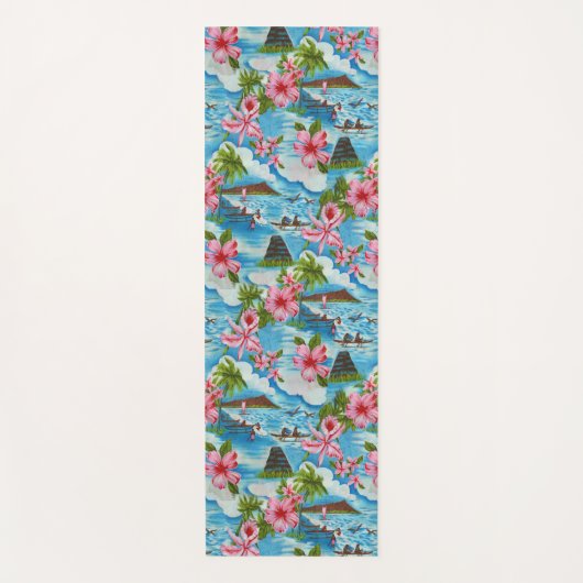 Hawaïaanse scènes yogamat (Voorkant)