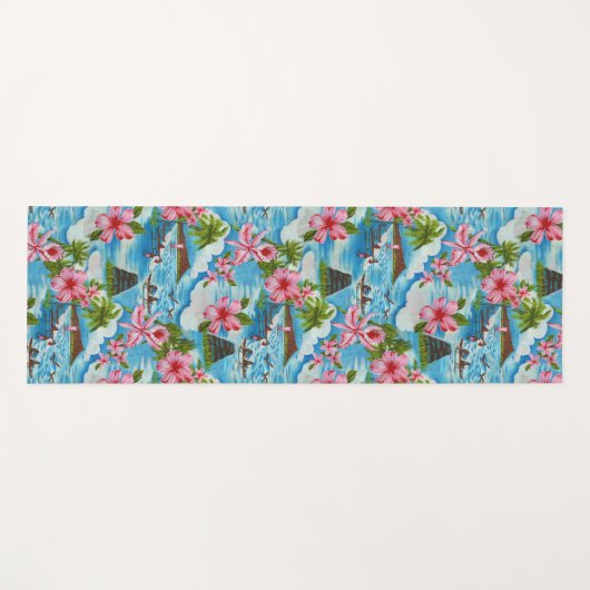 Hawaïaanse scènes yogamat (Voorkant (horizontaal))