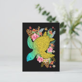 Hawaiaanse Schildpad Liefhebber Hawaii Kleurrijke  Briefkaart (Staand voorkant)