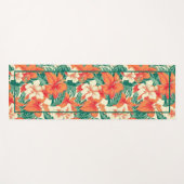 Hawaïaanse sfeer kleurrijke tropische bloemen yogamat (Voorkant (horizontaal))