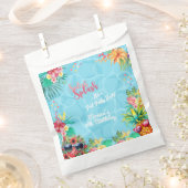 Hawaïaanse splash zomer zwembad verjaardag bash bedankzakje (Geknipt)