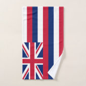 Hawaïaanse staatsvlag bad handdoek (Handdoek)