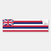 Hawaïaanse staatsvlag bumpersticker (Voorkant)