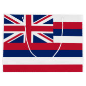 Hawaïaanse staatsvlag groot cadeauzakje (Achterkant)