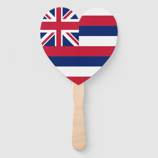 Hawaïaanse staatsvlag handwaaier (Voorkant)
