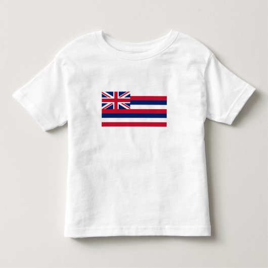 Hawaïaanse staatsvlag kinder shirts (Voorkant)