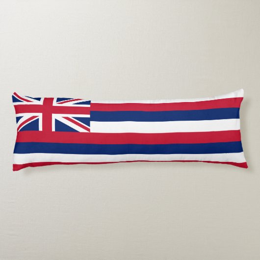 Hawaïaanse staatsvlag lichaamskussen (Achterkant)