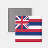 Hawaïaanse staatsvlag magneet (Voorkant / Achterkant)