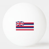 Hawaïaanse staatsvlag pingpongbal (Voorkant)